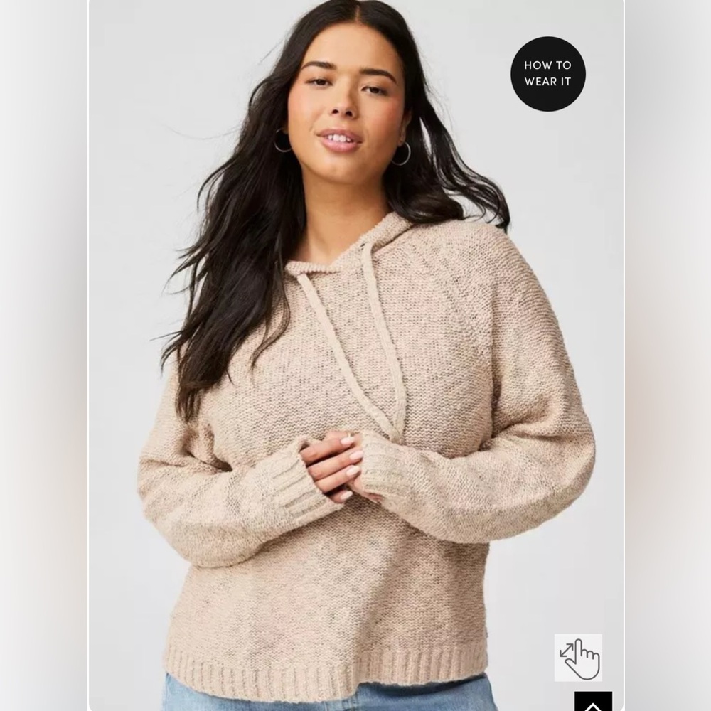 Torrid textured hoodie
